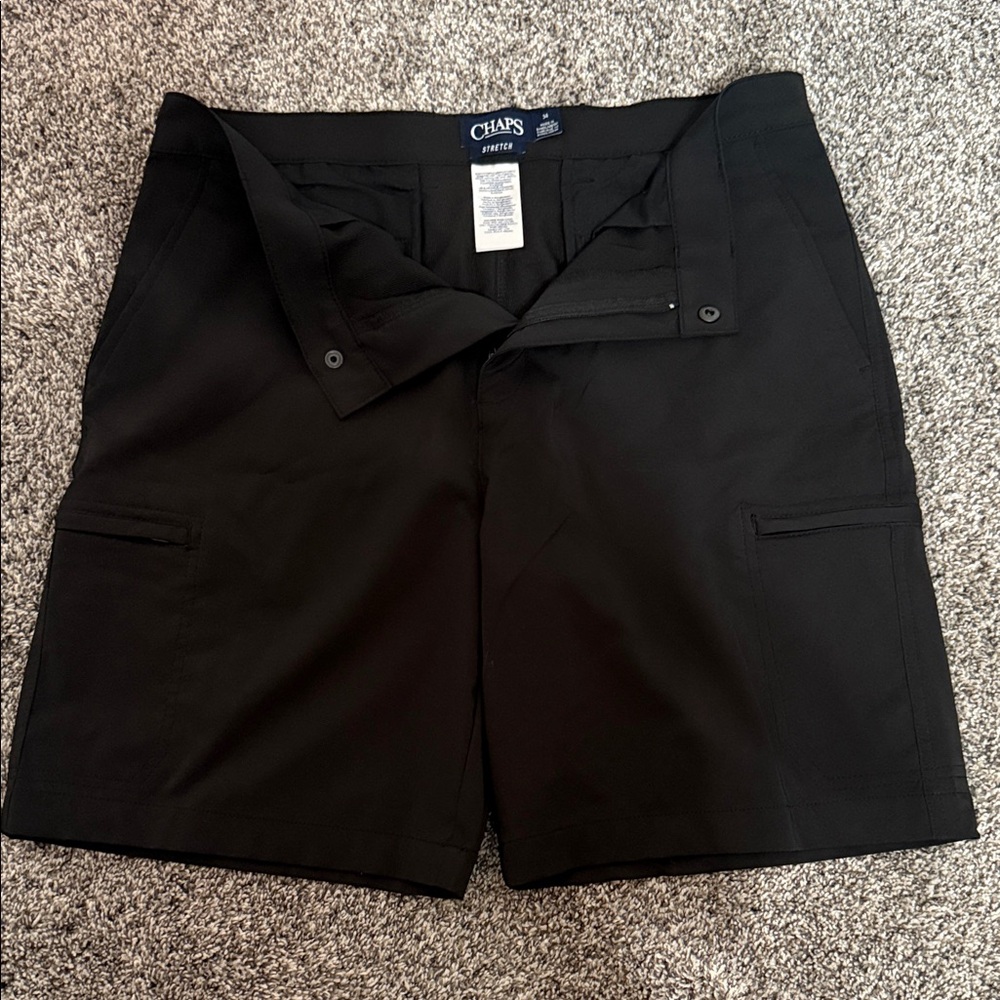 Chaps Men's Dark Cargo Shorts